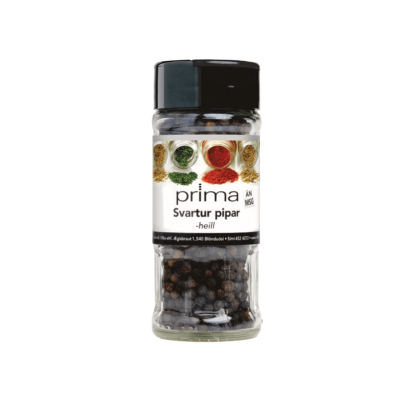 Prima Whole Black Peppercorns (40g)
