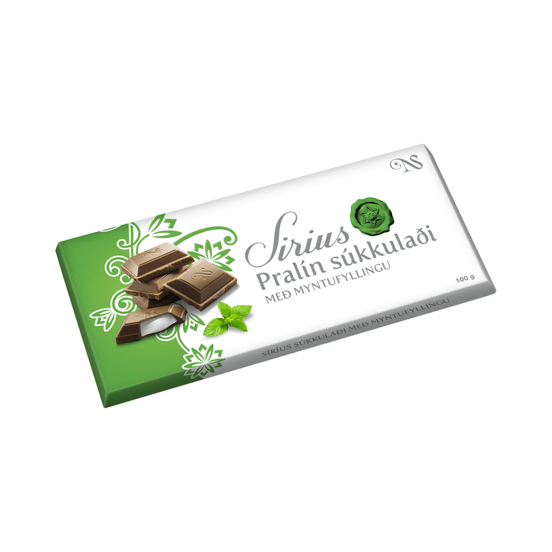 Nóa Peppermint Praline Chocolate Bar