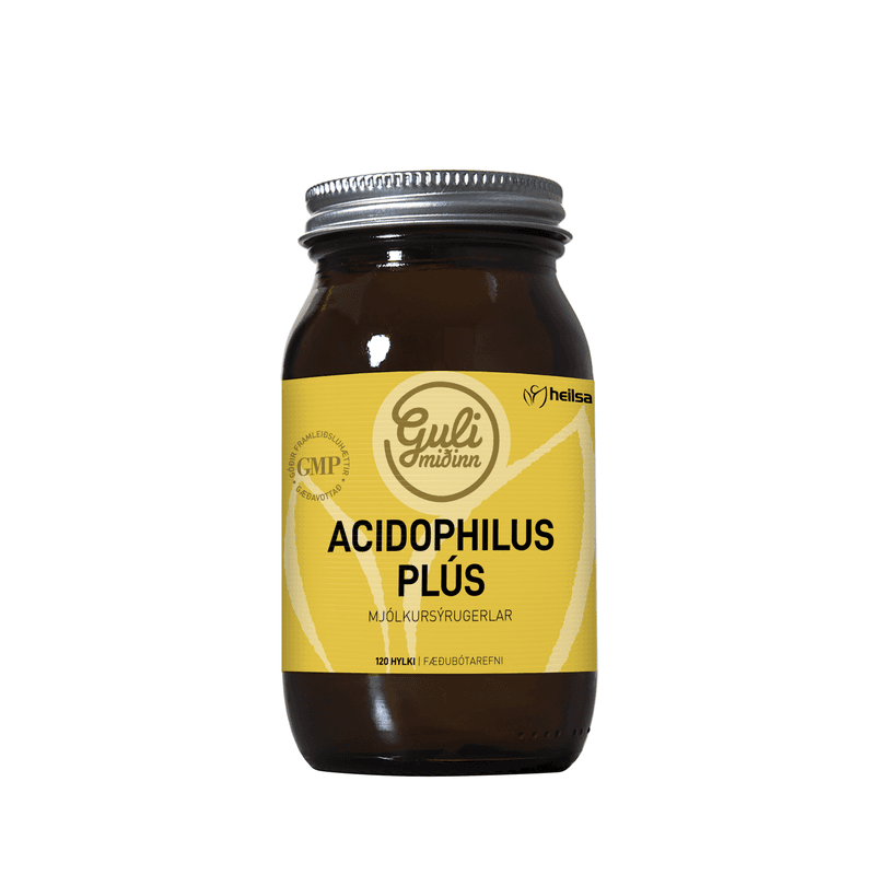 Guli Miðinn Acidophilus Plus (120 capsules)
