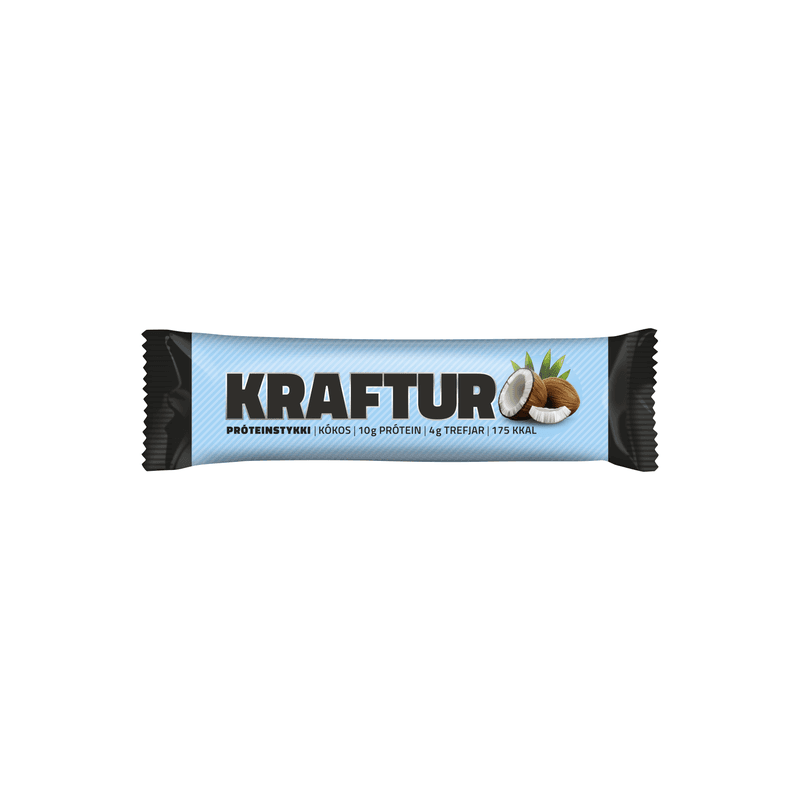 Freyja Kraftur Coconut Protein Bar (44g)