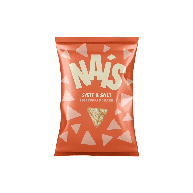 NÁIS Sætt & Salt Corn Snack (142g)