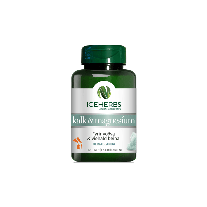 ICEHERBS Calcium & Magnesium (120 capsules)
