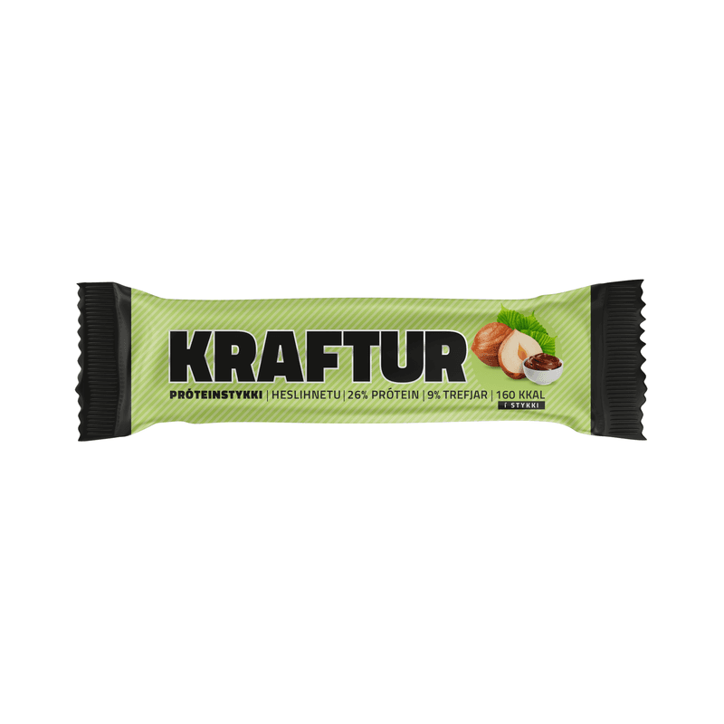 Freyja Kraftur Hazelnut Protein Bar (44g)