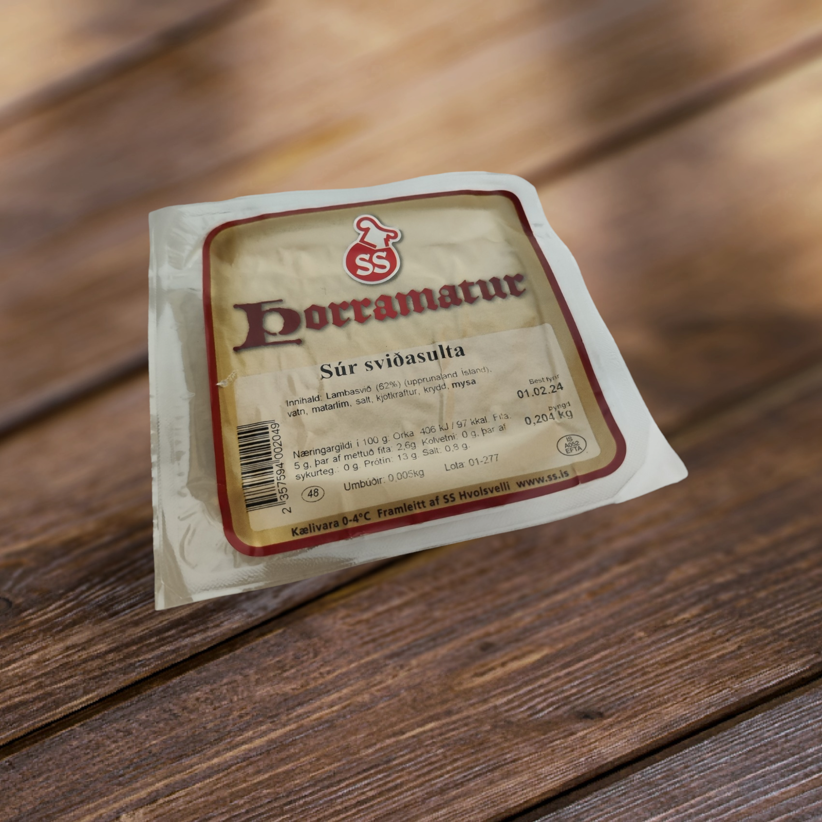 Súr Sviðasulta (200-300g)