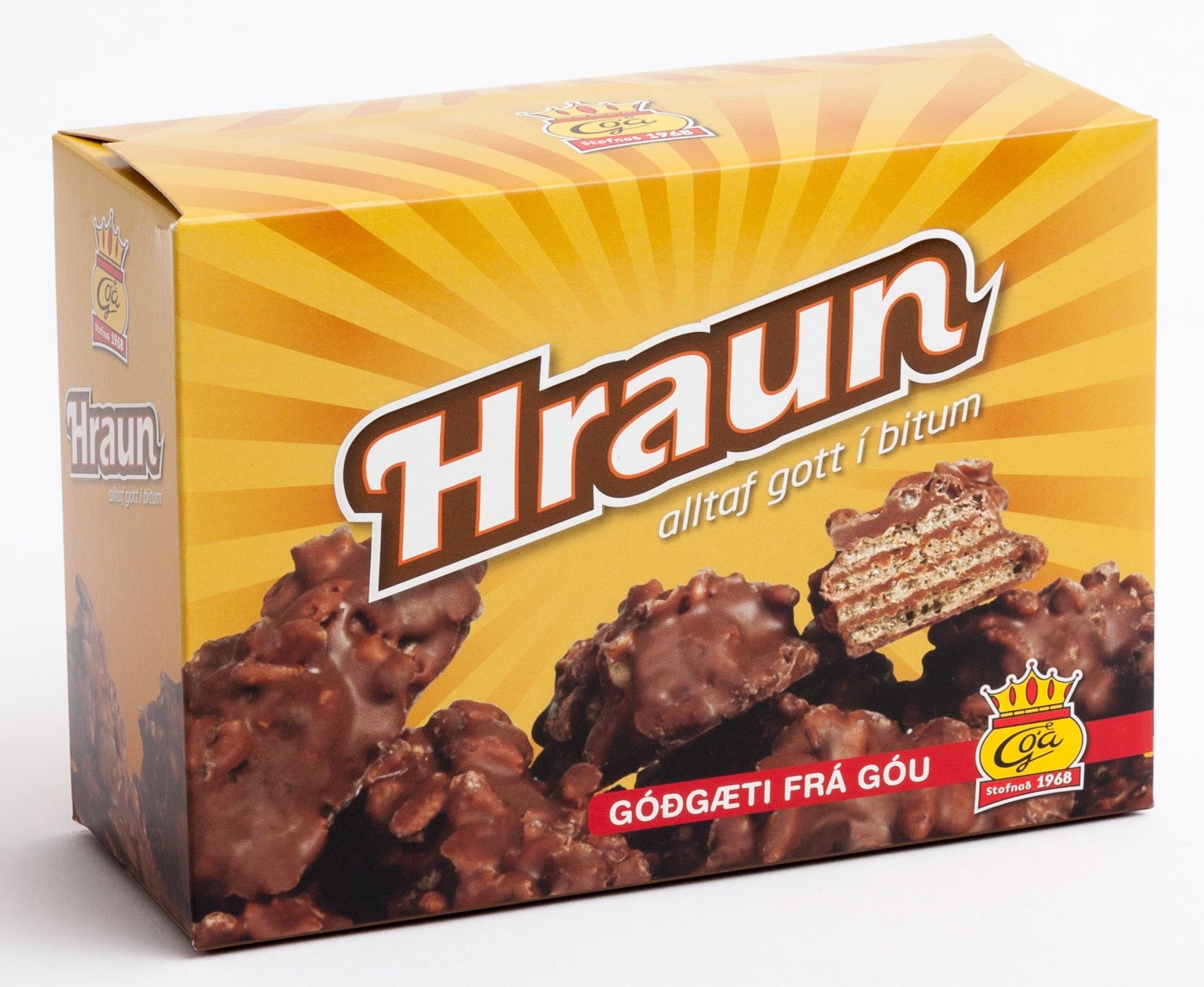 Lava bites or Hraunbitar chocolate (200g)