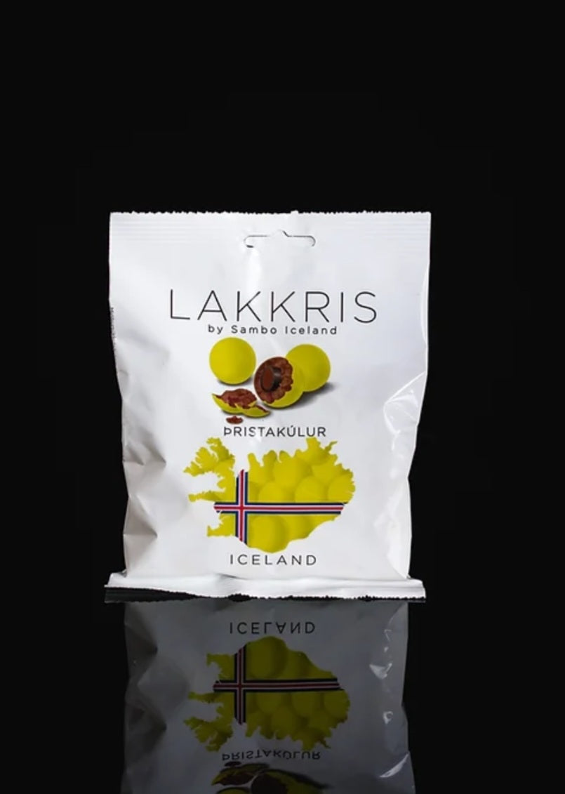 Lakkris Þristakúlur - Yellow (130g)