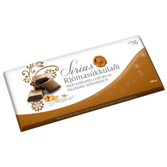 Noi Sirius milk chocolate with toffee & sea salt (150g)