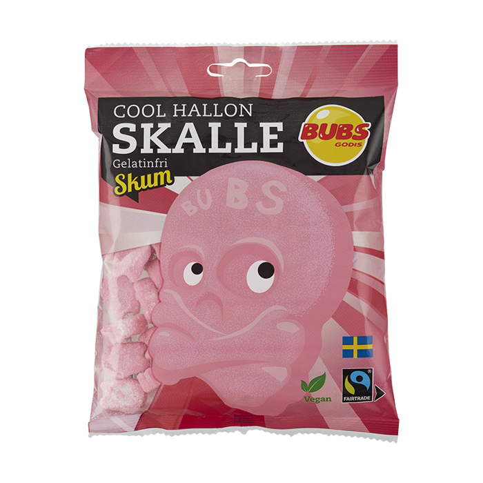 Bubs Cool Raspberry Skalle Foam (175g)