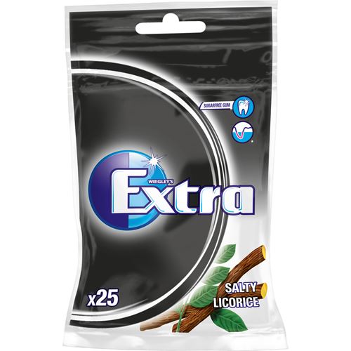 Extra Chewing Gum Licorice