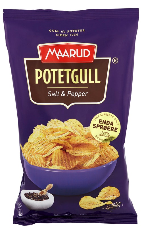 Maarud Salt&Pepper Chips (250g)