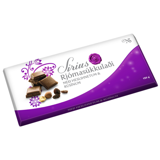 Nóa Siríus Milk Chocolate w/ Hazelnuts (200g)