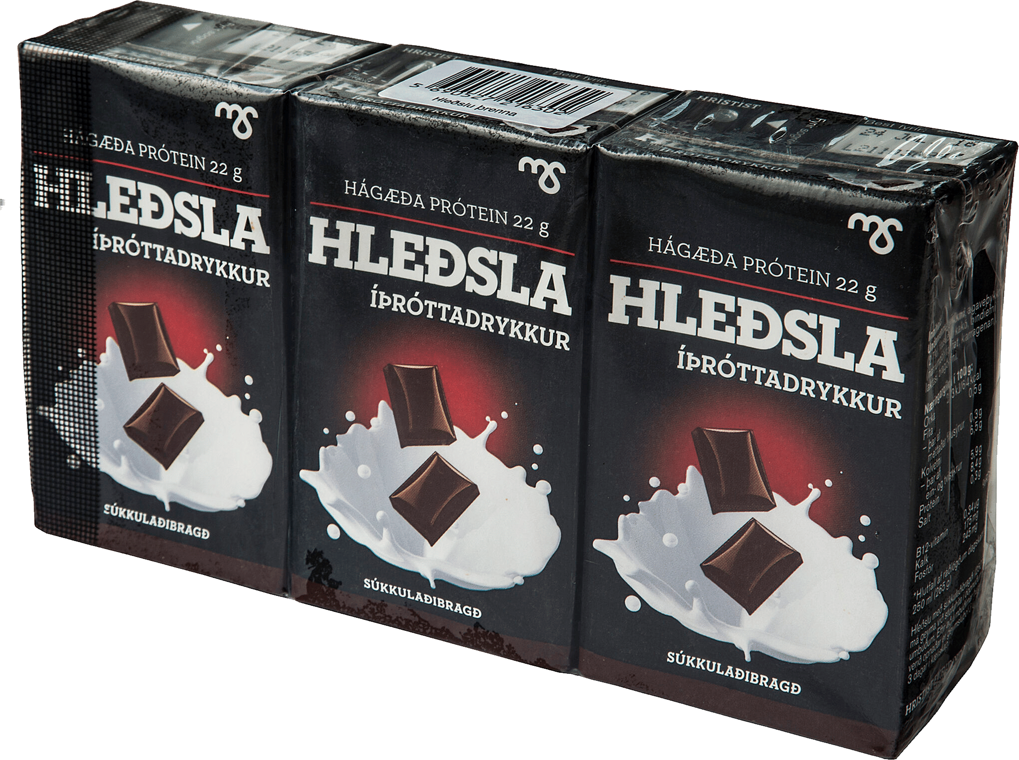 Hleðsla Protein Drink - Chocolate (330ml)