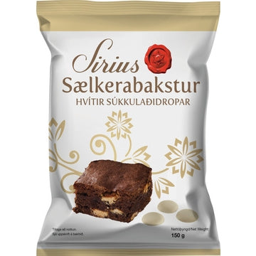 Hvítir Súkkulaðidropar - White Chocolate Drops (200g)